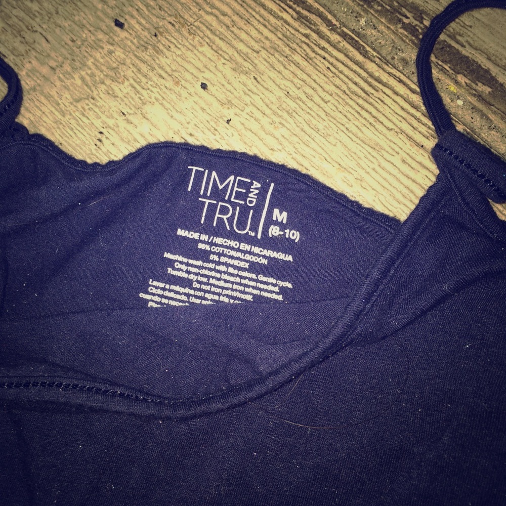 Cropped tank